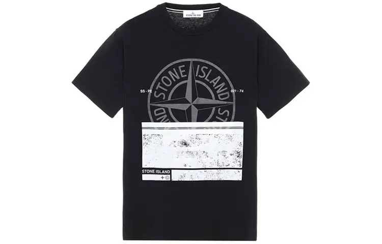 STONE ISLAND T Shirt Men's Black