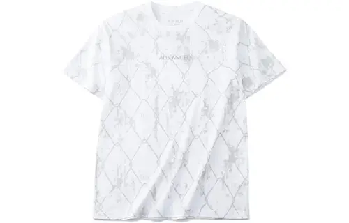 ANTA T Shirts Men's White Crew Neck Moderate Straight Fit