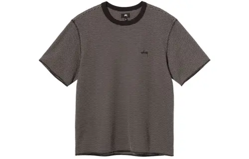 Stussy T Shirts Men's Crew Neck Moderate Straight Fit