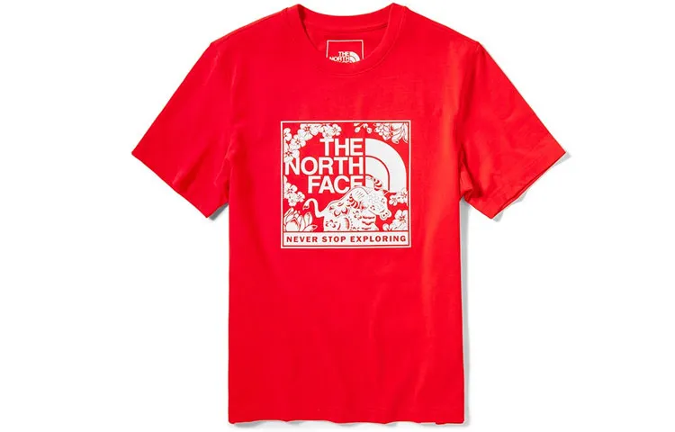 THE NORTH FACE T Shirt Unisex Red