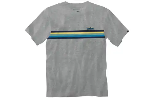 Vans T Shirts Unisex Heather Gray Crew Neck Moderate Straight Fit