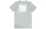 THE NORTH FACE T Shirts Men's Light Gray Crew Neck Moderate Straight Fit