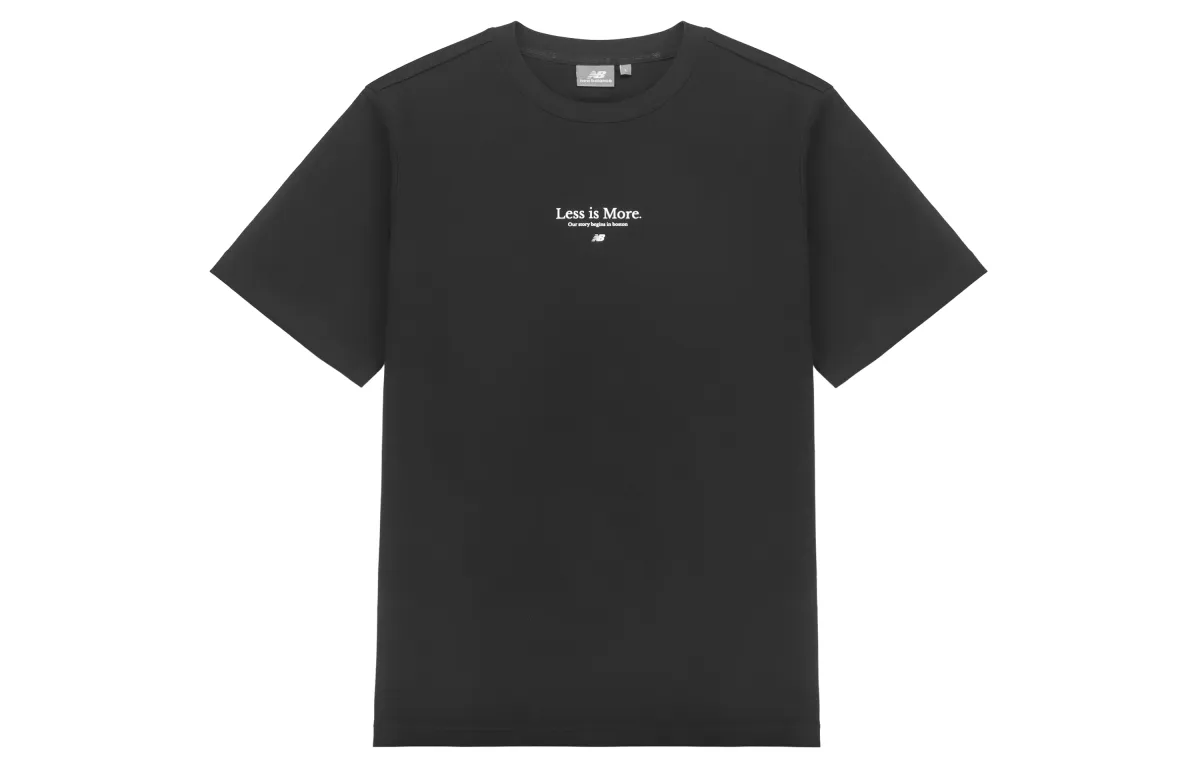 New Balance T-Shirts Unisex Crew Neck Moderate Straight Fit
