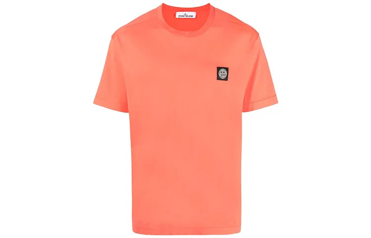 STONE ISLAND Compass Patch Crewneck T Shirt