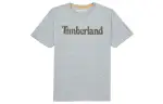 Timberland Drop Shoulder Sleeve T Shirt Men's Gray