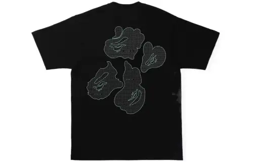 Bape Text Code Camo Tee