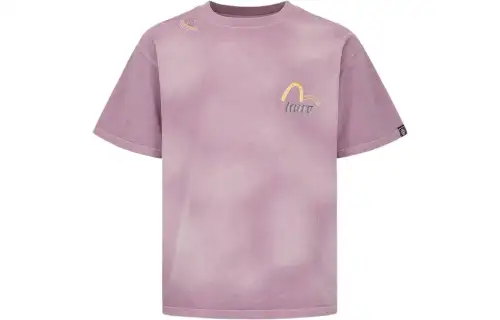 EVISU T Shirts Men's Crew Neck Moderate Straight Fit
