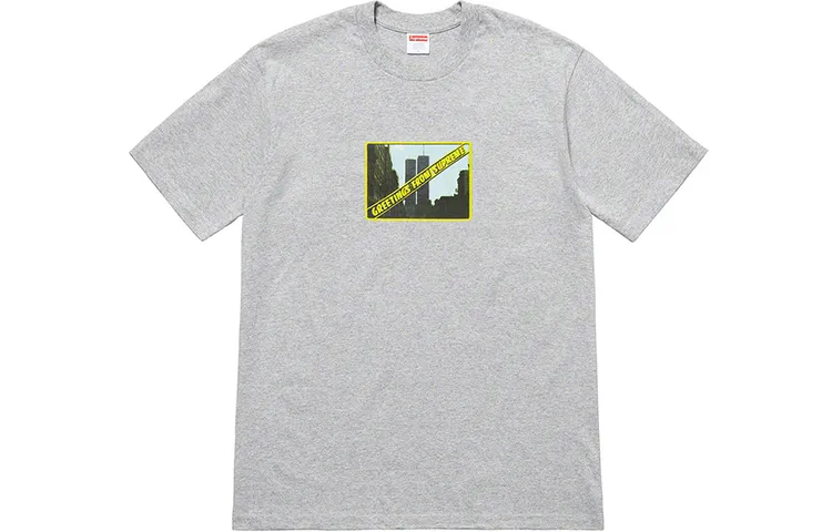 Supreme SS19 Print T Shirt Unisex Gray