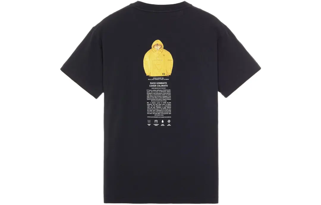 STONE ISLAND T Shirt Men's Black