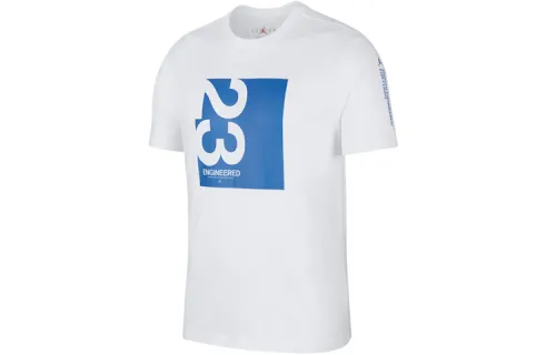 Jordan Air T Shirt Men's White Blue