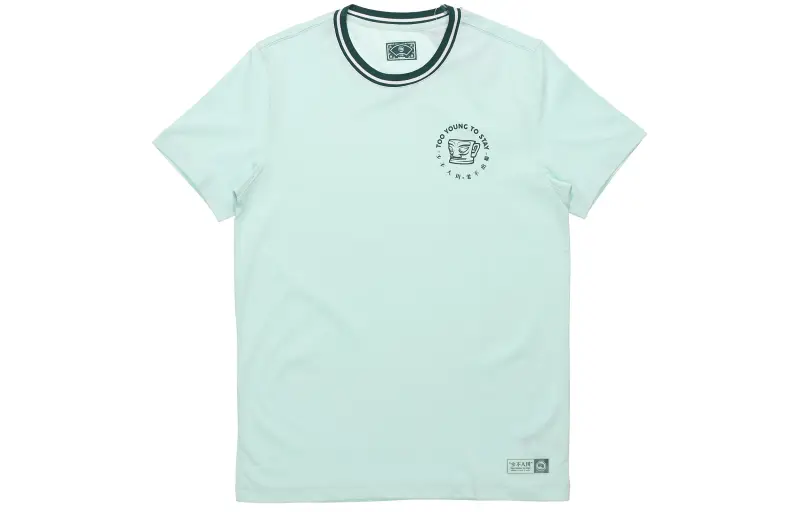 Li Ning T Shirts Men's Crew Neck Moderate Straight Fit