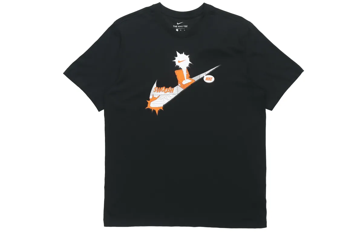 Nike Set-in Sleeve T-Shirt Men's Black