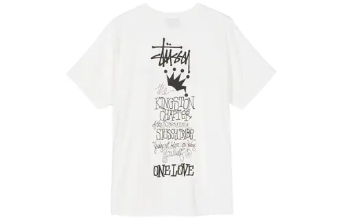 Stussy T Shirts Unisex Crew Neck Moderate Straight Fit