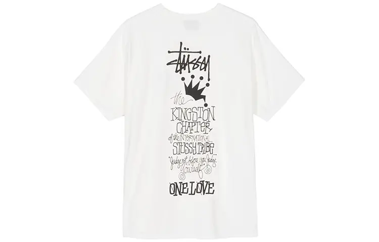 Stussy T Shirts Unisex Crew Neck Moderate Straight Fit