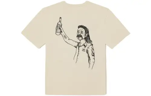 Vans T Shirts Unisex Vintage White Crew Neck Moderate