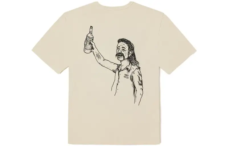 Vans T Shirts Unisex Vintage White Crew Neck Moderate