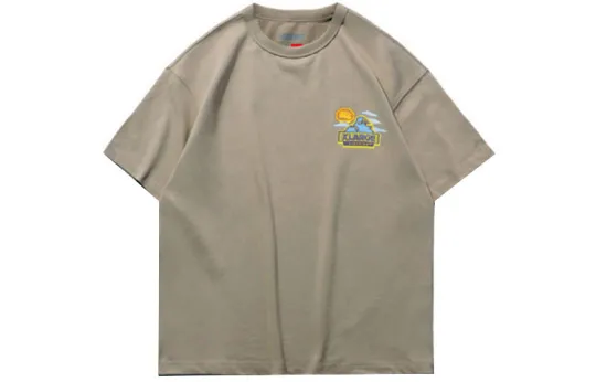 Li Ning X XLARGE T Shirts Men's Crew Neck Moderate Straight Fit