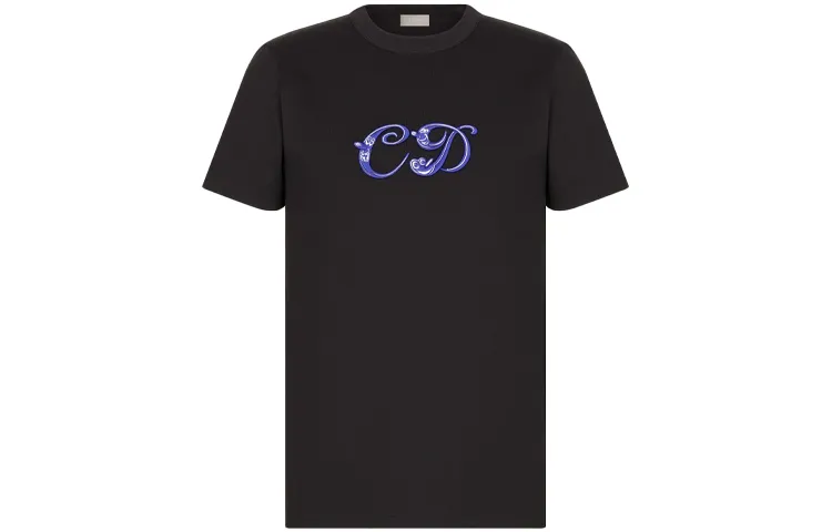 DIOR X Kenny Scharf Cd Logo T Shirt