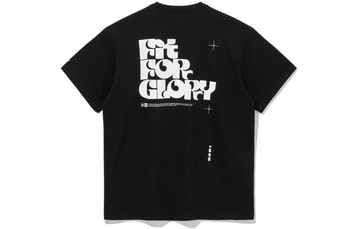 New Era SS22 T Shirt Men's Black Gift Recommendation