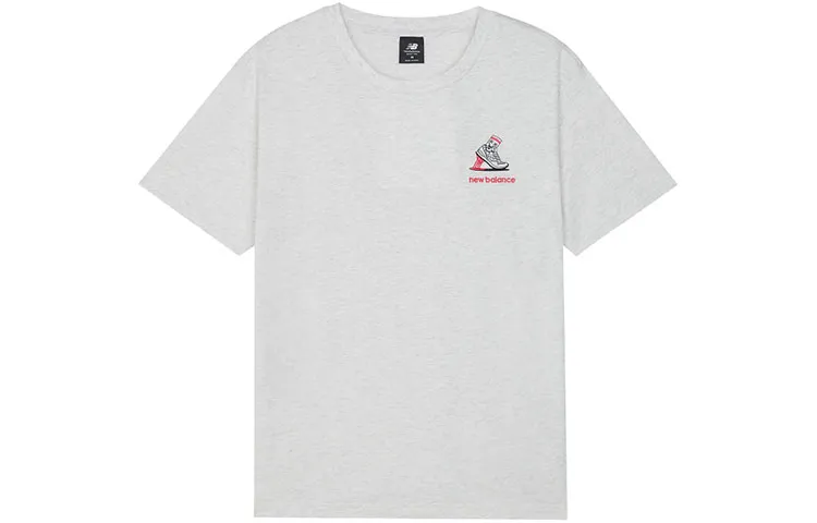 New Balance T-Shirts Unisex Crew Neck Moderate Straight Fit