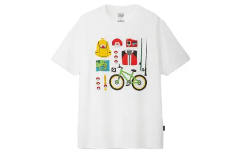 UNIQLO x Pokémon , T Shirt Unisex White
