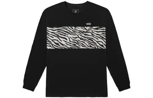 Vans T Shirts Unisex Black Crew Neck Moderate Other