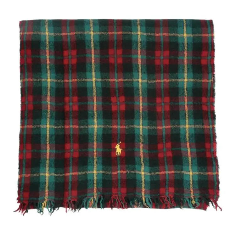Polo Ralph Lauren Wool Knit Scarves Men's Red