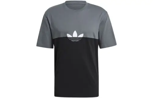 Adidas Originals T Shirt Men's Blue Black Multicolor