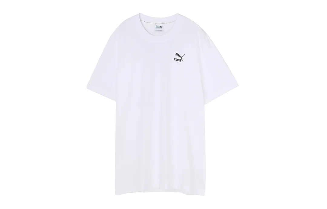 PUMA Set-in Sleeve T-Shirt Men's White