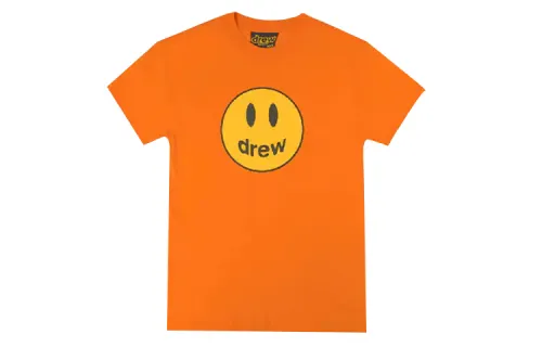 Drew House Smiley Collection T Shirt Unisex Orange