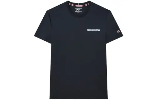 FILA T Shirts Men's Legend Blue Crew Neck Moderate Straight Fit