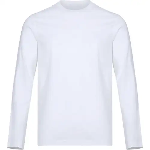 PRADA T Shirts Men's White Crew Neck Moderate Straight Fit