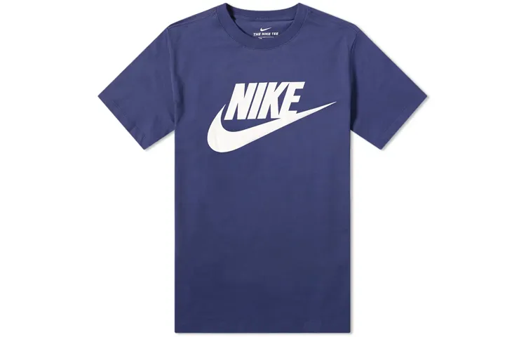 Nike T-Shirts Men's Crew Neck Moderate Straight Fit