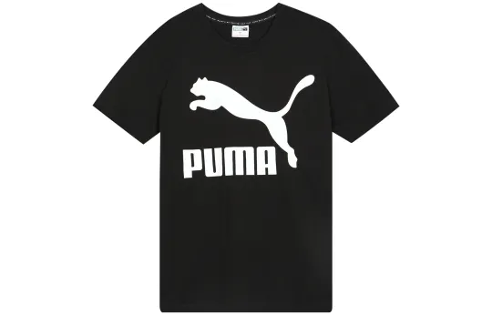 PUMA T Shirts Men's Crew Neck Moderate Straight Fit