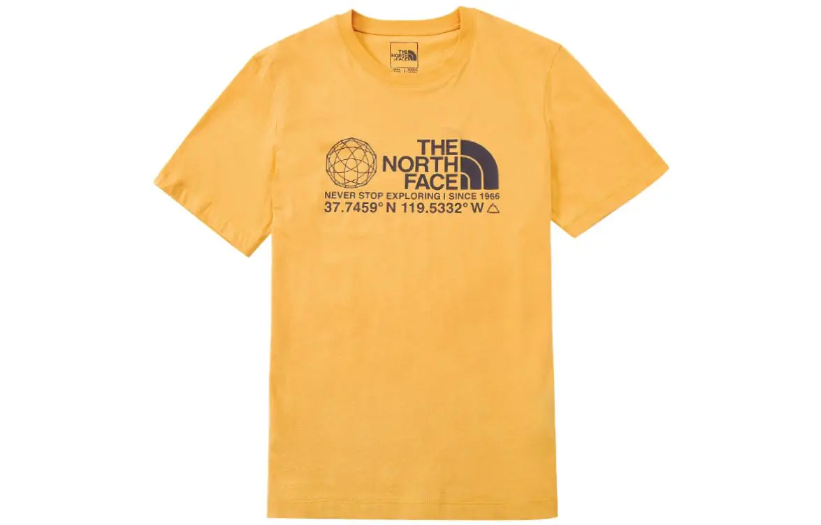 THE NORTH FACE T Shirt Unisex Yellow