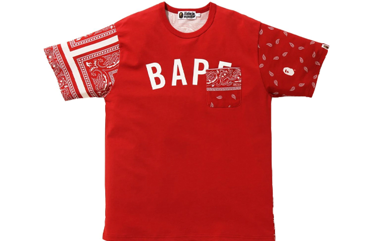 Bape Bandana Print Tee
