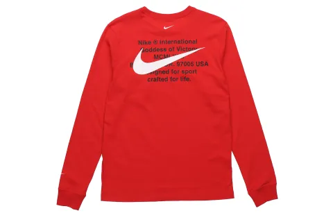 Nike T-Shirts Men's Crew Neck Moderate Straight Fit