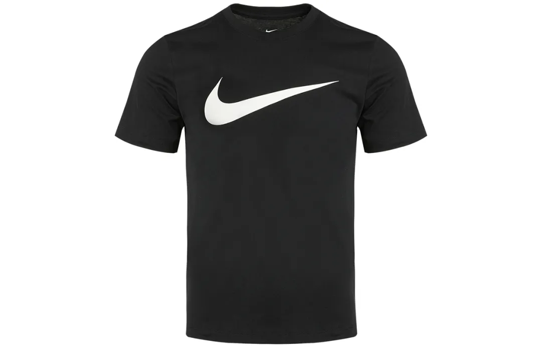 Nike T Shirts Men's Crew Neck Moderate Straight Fit