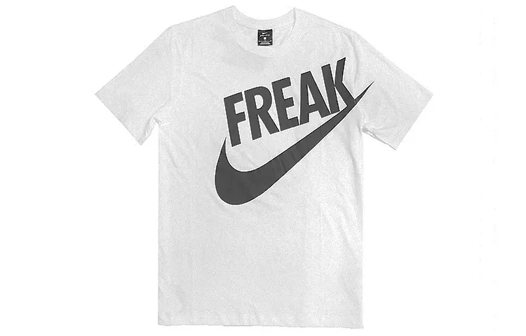 Nike T-Shirts Men's Crew Neck Moderate Straight Fit