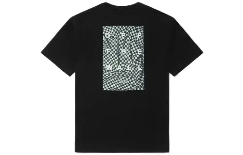 Vans Drop Shoulder Sleeve T-Shirt Unisex Black