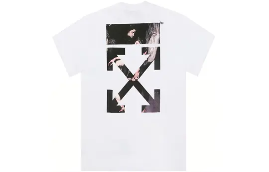 OFF WHITE Oversized Fit Caravaggio Arrows T Shirt