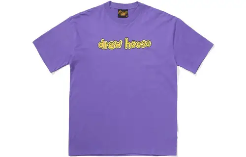 Drew House Letter Logo Series SS22 T Shirt Unisex Violet