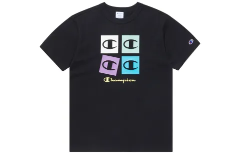 Champion T-Shirts Unisex Crew Neck Moderate Straight Fit