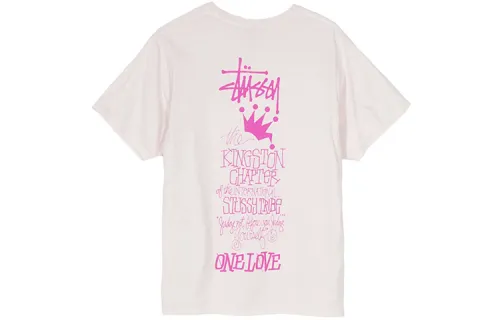Stussy T Shirts Unisex Crew Neck Moderate Straight Fit