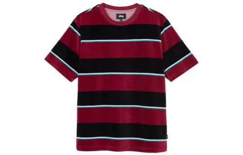 Stussy T Shirts Men's Crew Neck Moderate Straight Fit