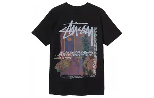 Stussy T Shirts Unisex Crew Neck Moderate Straight Fit