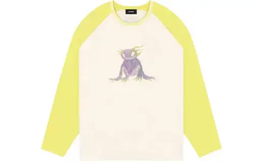 WE11DONE T Shirt Fall Unisex Yellow