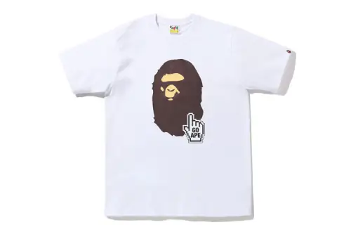 A BATHING APE Japanese Letters Tee