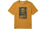 Timberland T Shirts Unisex Wheat Crew Neck Moderate Straight Fit