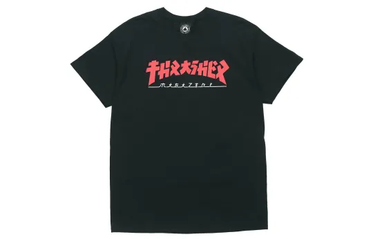 Thrasher T Shirt US Version Unisex Black